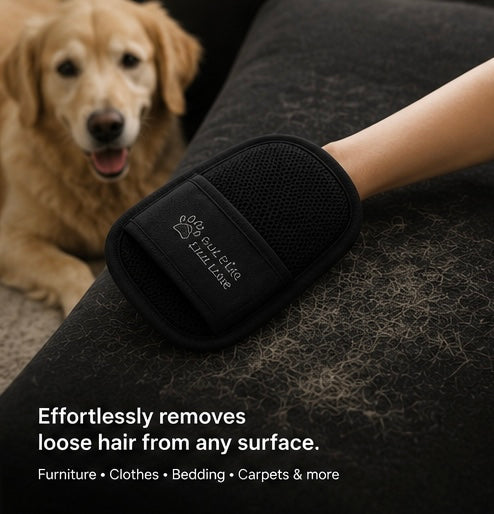 FurLift Luxe – Pet Hair Remover & Grooming Glove